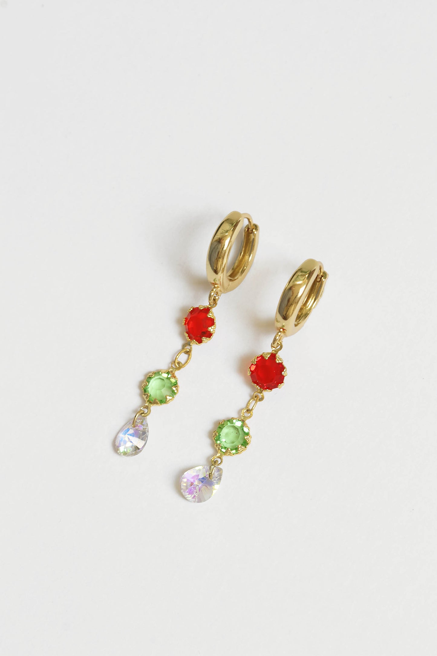 Candy Crystal Dangle Earrings