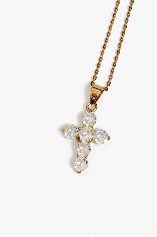 Gold Cross Pendent