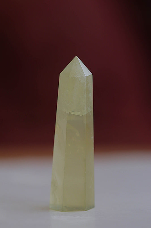 Natural Citrine Point Tower Crystal