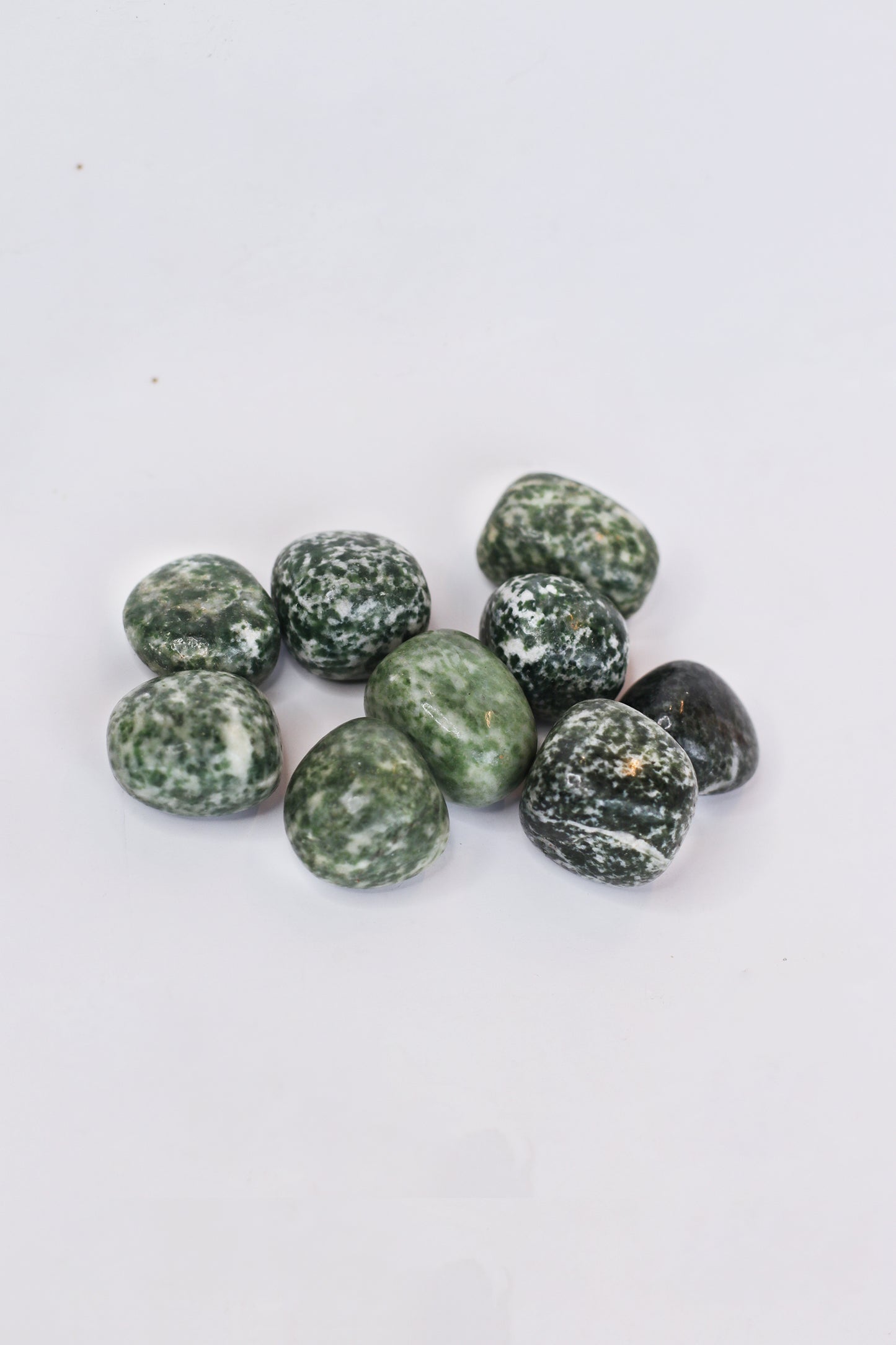 Natural Rich Jade Tumblestone Crystals