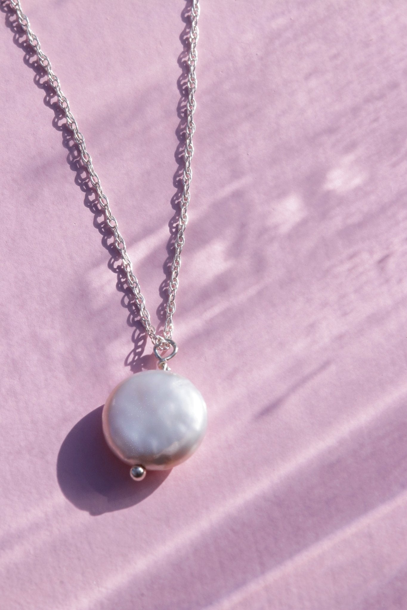 Pearl & silver NecklaceNuma EstiloSterling silver Necklace