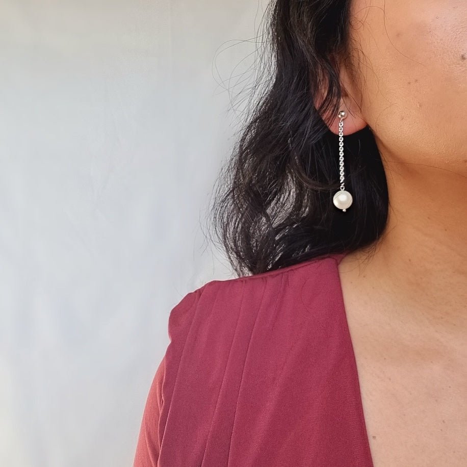 Khushi EarringsNuma EstiloPearl drop Earrings