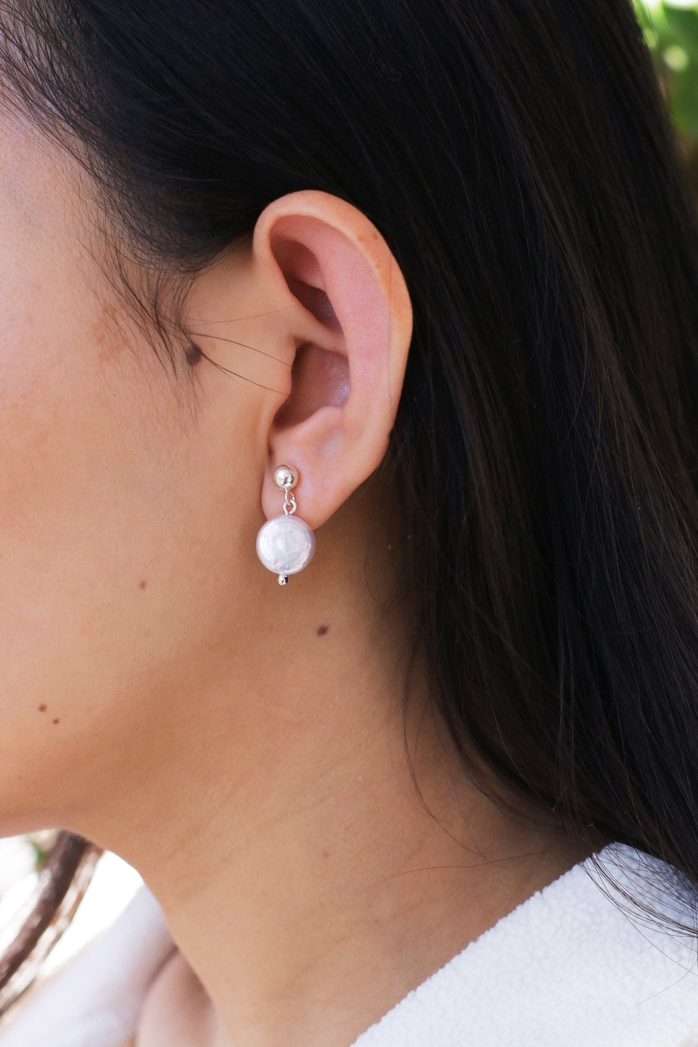 Pearls & silver EarringsNuma EstiloDrop Earrings